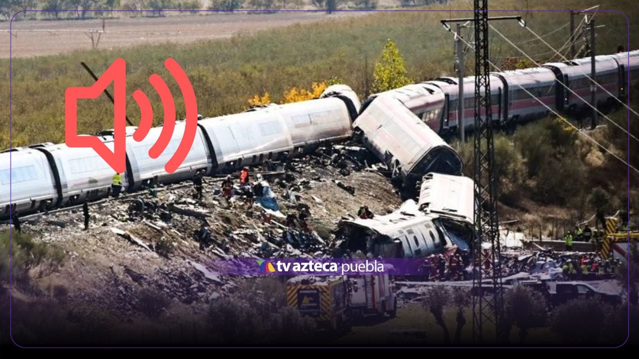 VIDEO: Revelan AUDIOS sobre cómo se habría desencadenado el choque mortal entre trenes en España