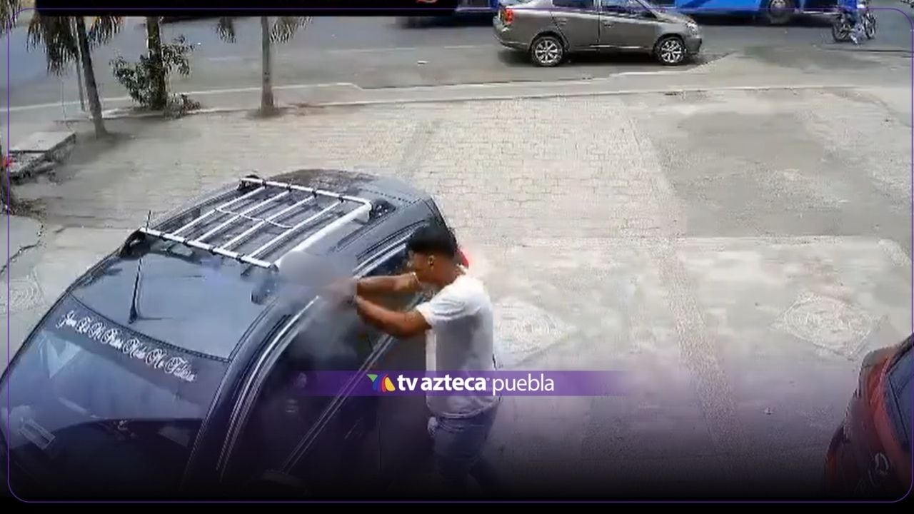 VIDEO: Guardia frustró intento de robo en un estacionamiento; le disparó a ladrón y murió