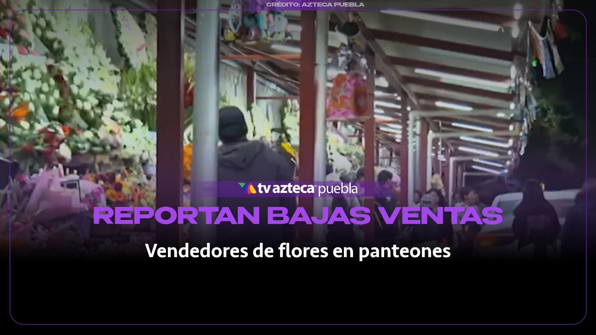 Vendedores de flores reportan bajas ventas en panteones