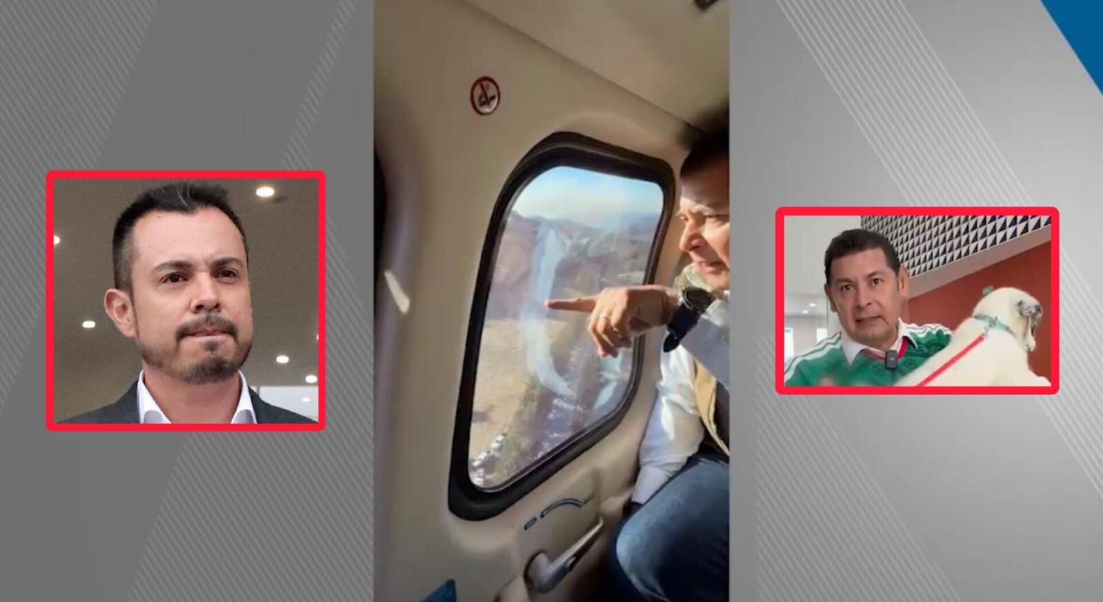 El gobernador Alejandro Armenta tira millones en un aeropuerto sin pasajeros mientras las calles y el transporte público en Puebla se caen a pedazos