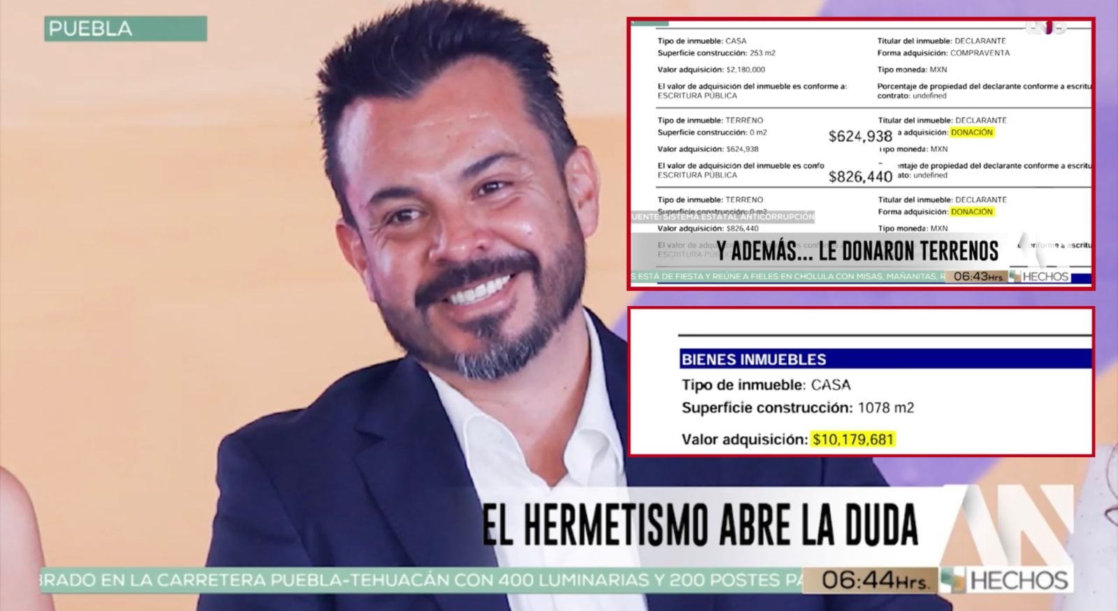 ¿De dónde sale TANTO? José Luis García Parra bajo la lupa: sus declaraciones patrimoniales revelan compras millonarias y donaciones que generan dudas
