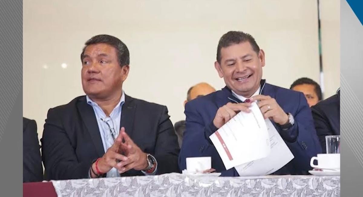El diputado morenista Julio Huerta RESPALDÓ la MISOGINIA del gobernador de Puebla, Alejandro Armenta, al intentar justificar la ausencia de mujeres en los Concejos Municipales