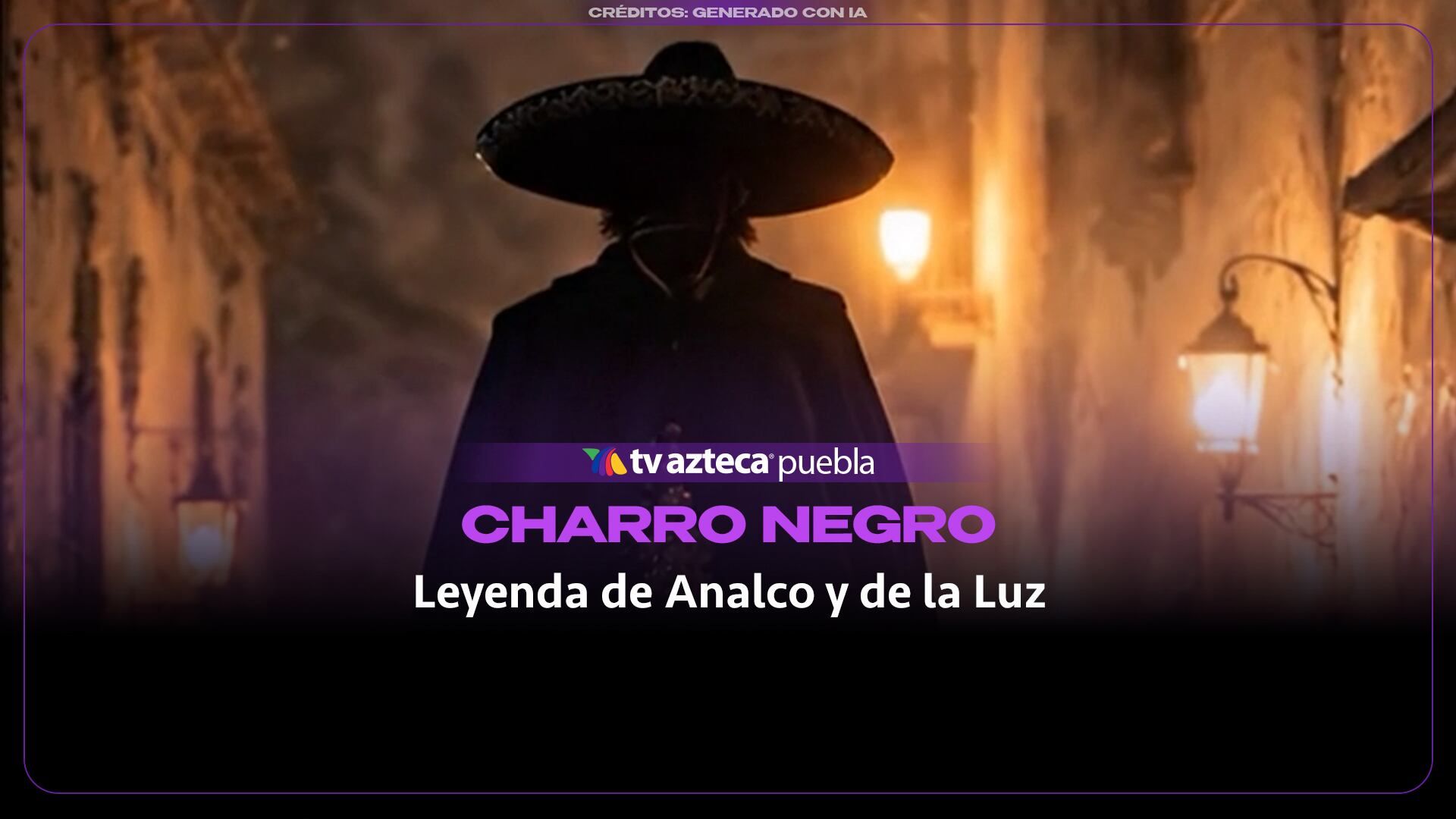 La leyenda del Charro Negro que aterroriza las calles de Puebla