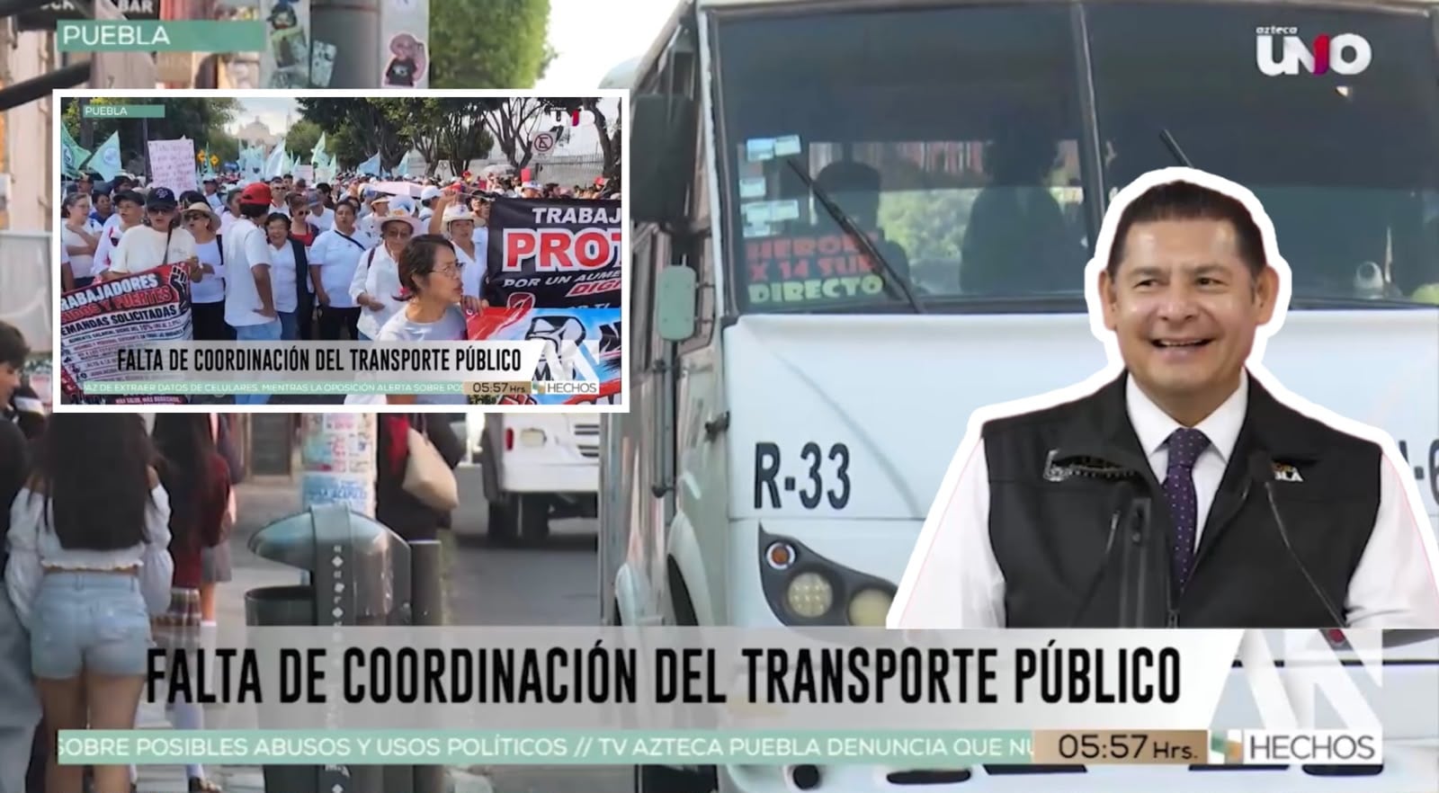 Falta de diálogo del gobierno de Alejandro Armenta prolonga afectaciones por bloqueo en la 4 Sur y 15 Oriente