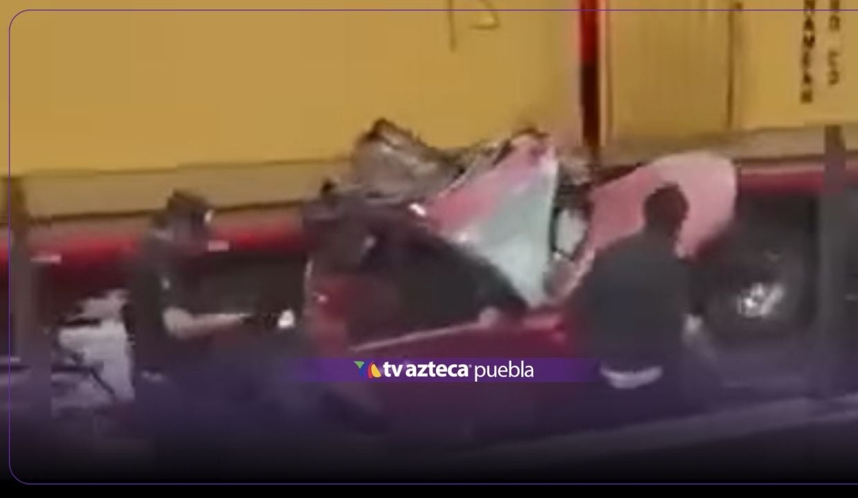 VIDEO: Carambola provoca CIERRE E INCENDIO en la autopista México-Querétaro HOY