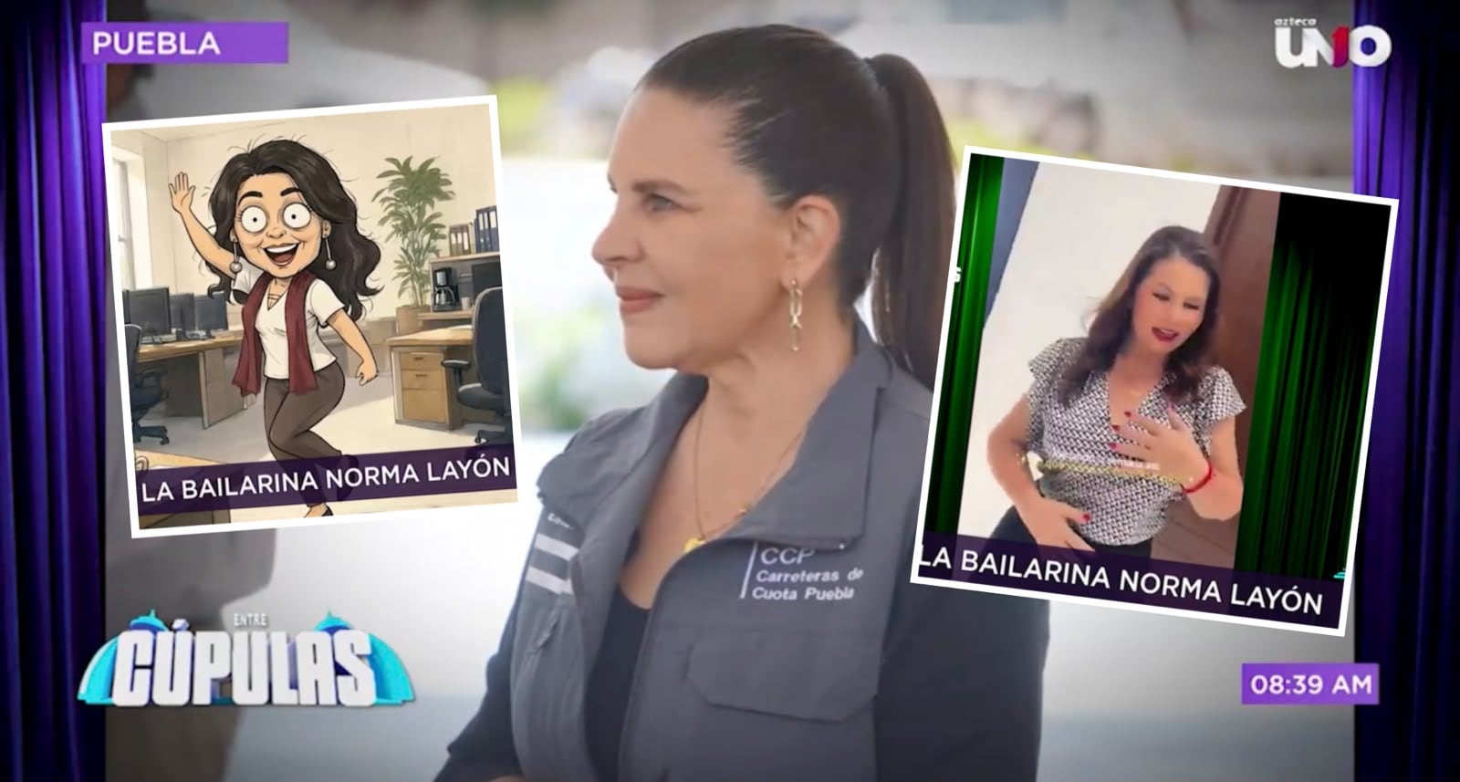 Sátira Cupulosa: Norma Layón presume pasos de baile mientras usuarios esperan resultados en Carreteras de Cuota Puebla