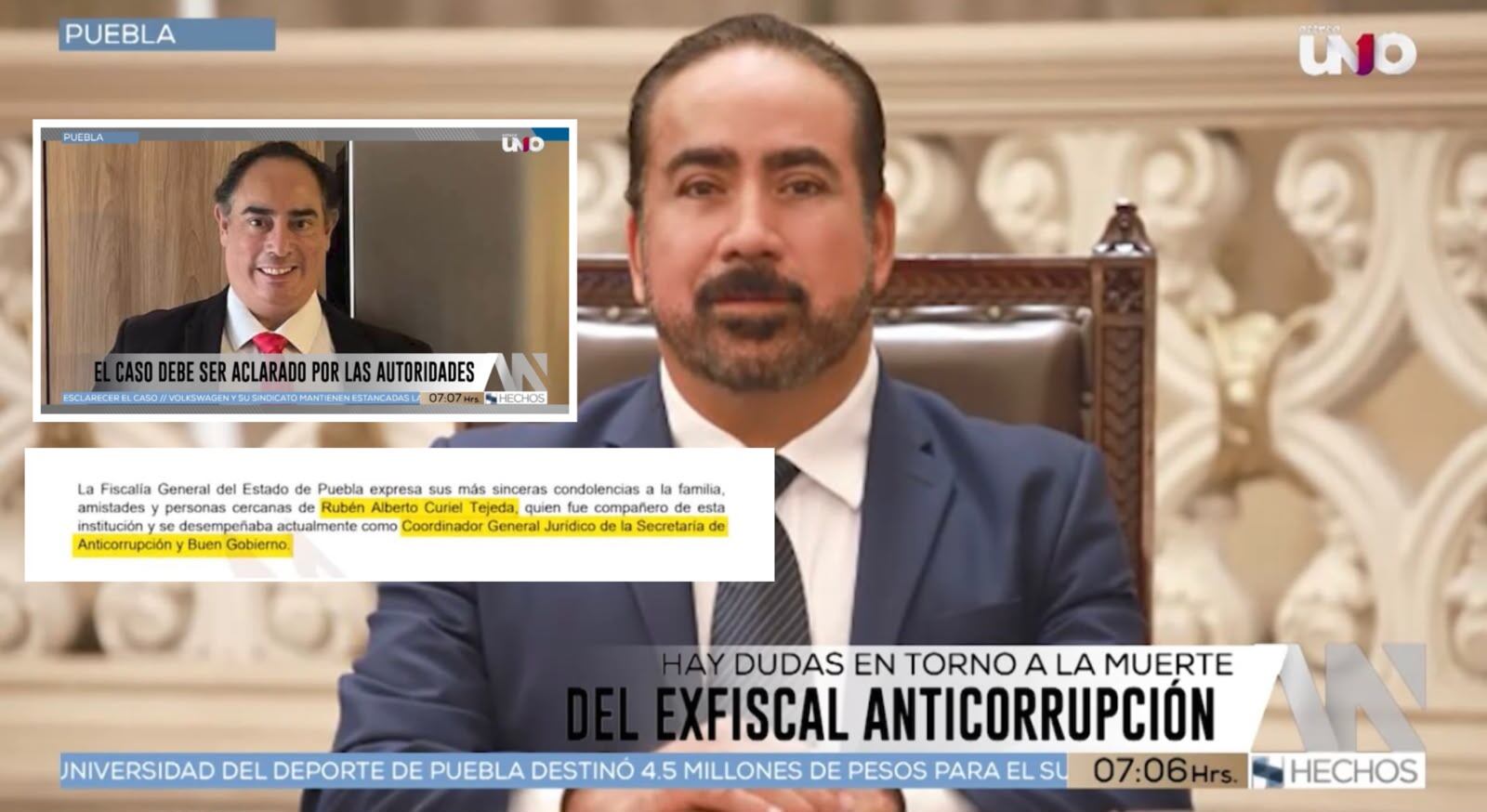 Diputado local del PAN Rafael Micalco cuestiona a fiscal Idamis Pastor por hipótesis sobre muerte de Rubén Curiel