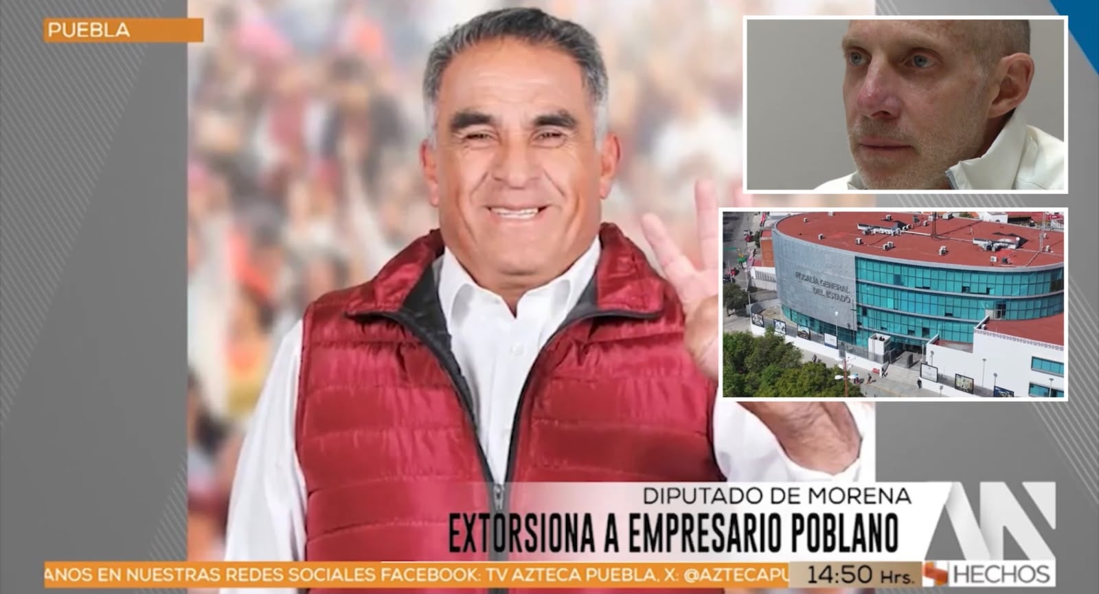 Empresario poblano acusa a diputado de Morena de acoso, amenazas y extorsión por disputa de predio; pide intervención de la Fiscalía de Idamis Pastor