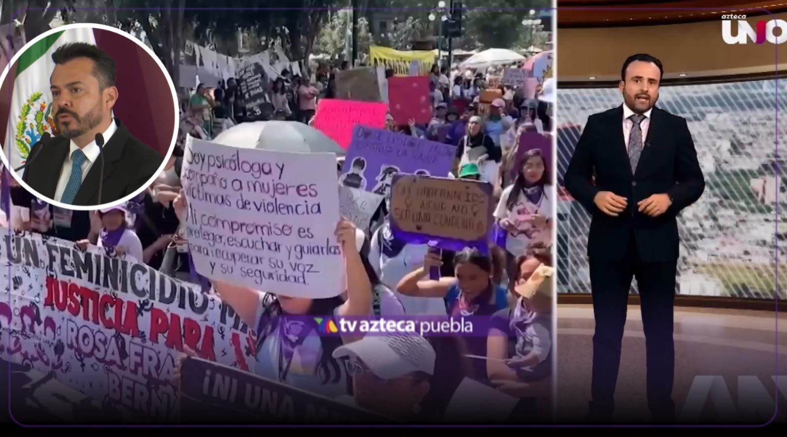 El coordinador de Gabinete de Puebla, José Luis García Parra, vuelve a atacar a TV Azteca sin argumentos, mientras los datos oficiales exhiben la CRUDA realidad de Puebla