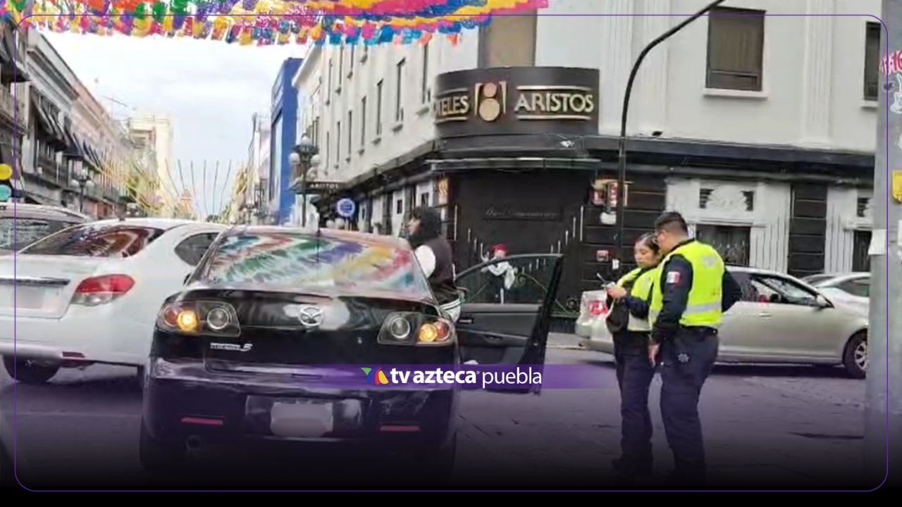 VIDEO: Choque en el Centro Histórico provoca CAOS hoy viernes; así se ve la zona 