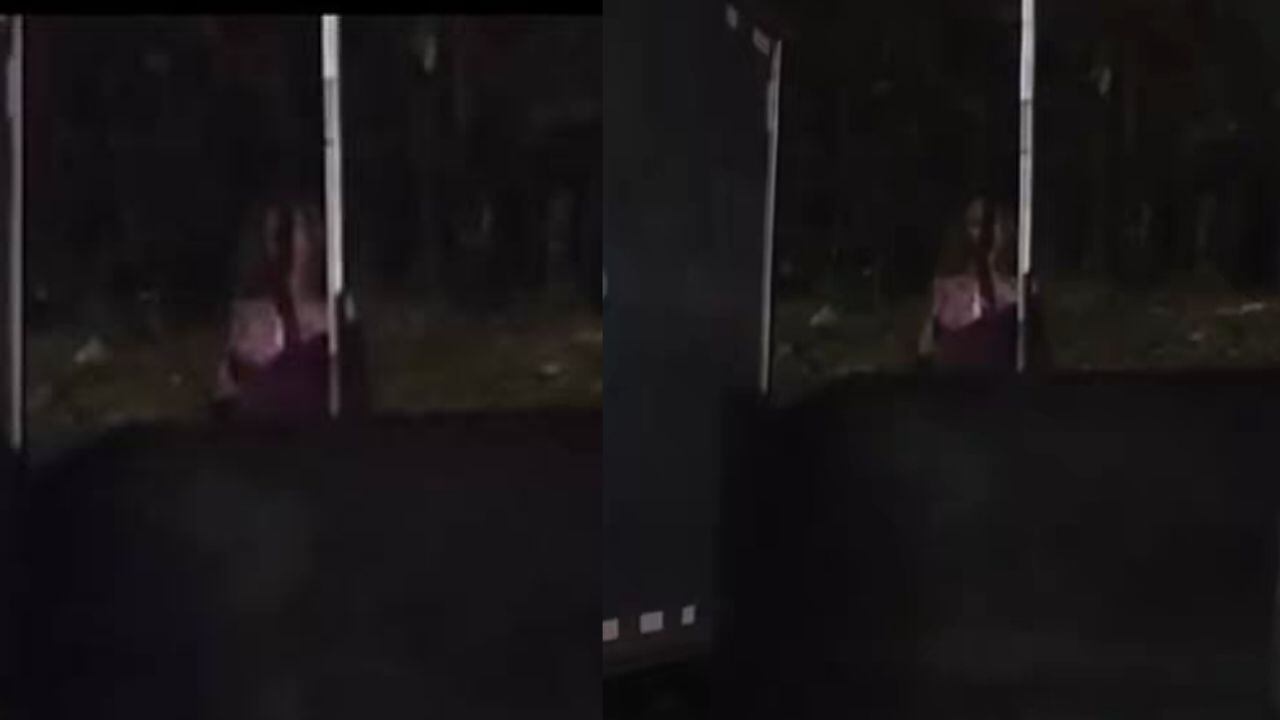 VIDEO: Captan supuesta figura demoníaca. en un cementerio; así causó terror en Colombia