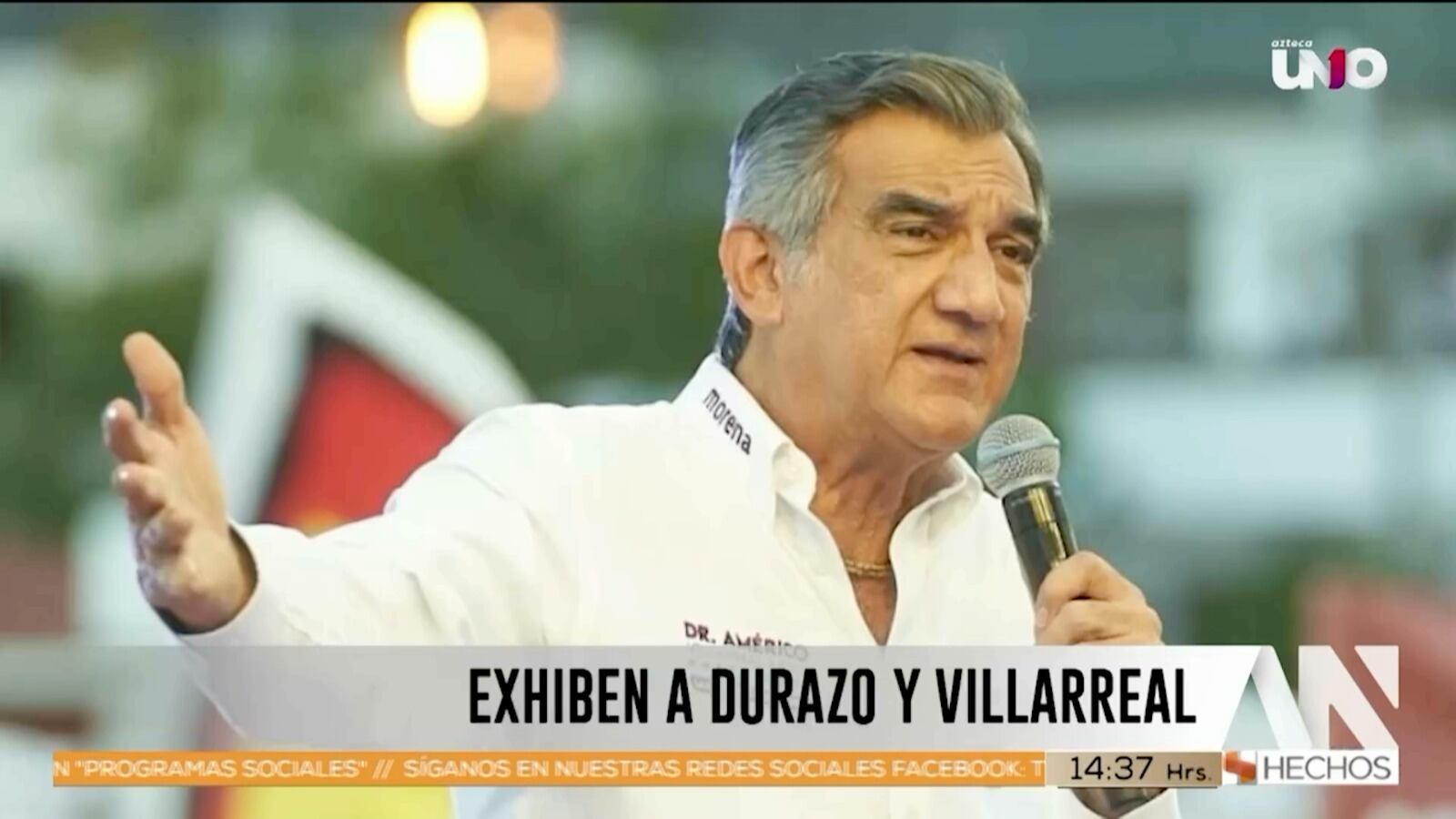 Los Angeles Times expuso a los gobernadores Américo Villareal de Tamaulipas y Alfonso Durazo de Sonora, quienes también estarían colaborando con Estados Unidos