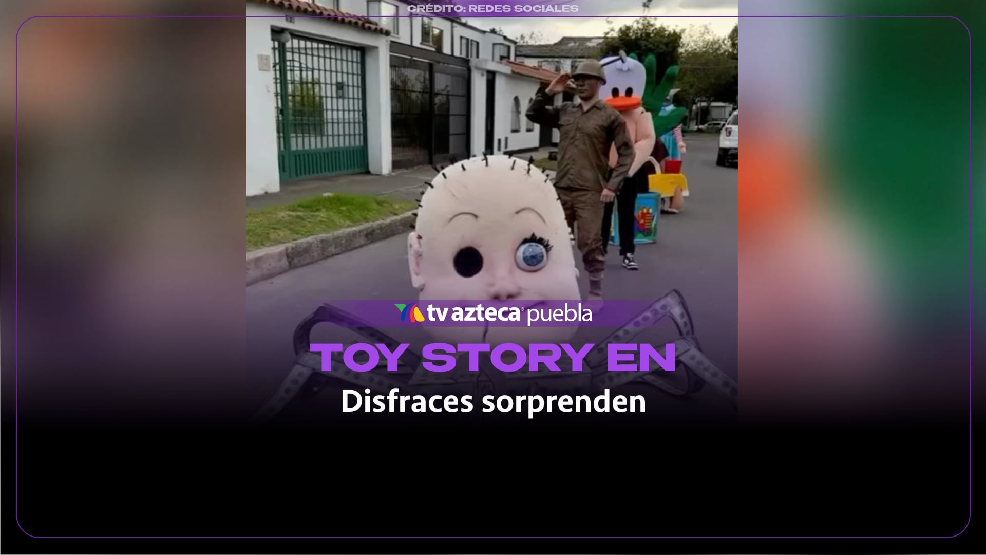 Amigos recrean personajes de Toy Story con disfraces originales