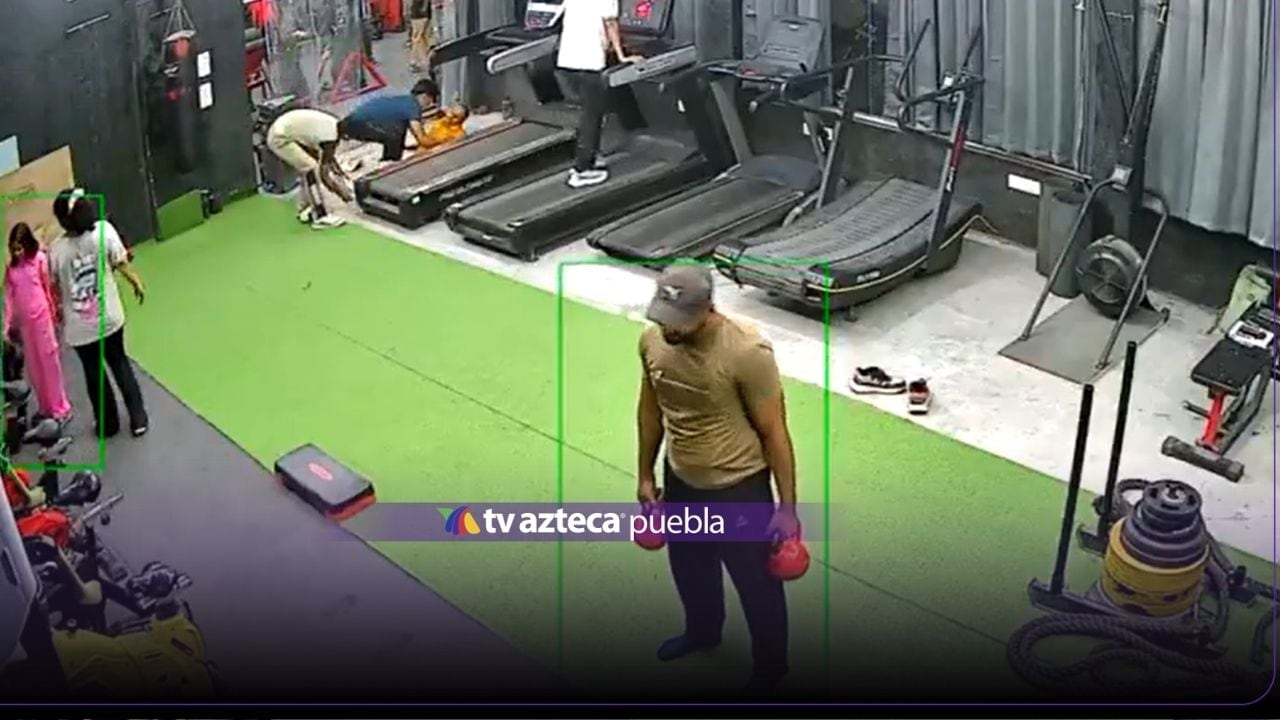 VIDEO: Captan instante en que maestro murió tras desplomarse sobre caminadora en gimnasio 