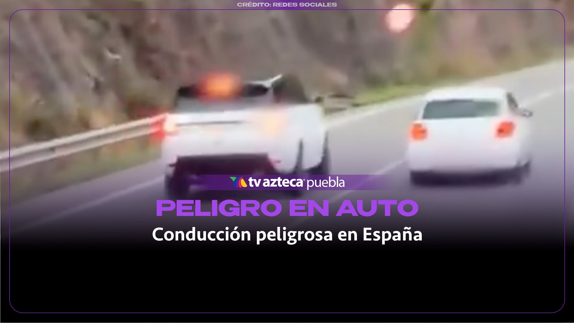 Sancionan a dos conductores en Cataluña tras ser captados realizando maniobras peligrosas en carretera