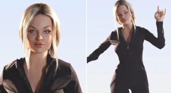 Aria robot humanoide