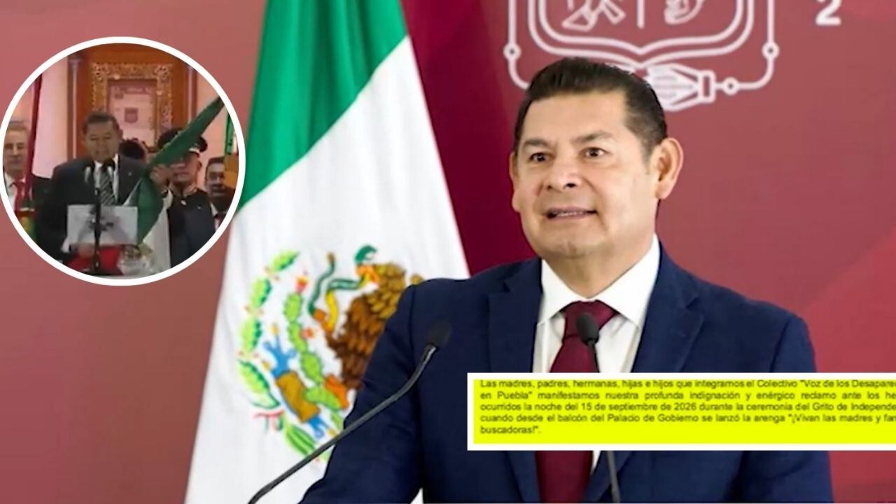 Voz de los Desaparecidos arremete contra Armenta por usar su causa en el Grito de Independencia; le exigen HECHOS VERIFICABLES
