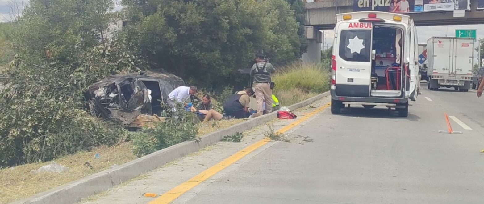 FOTOS Y VIDEO: Ocurre percance vehicular en el Periférico Ecológico hoy jueves ¿a qué altura fue?
