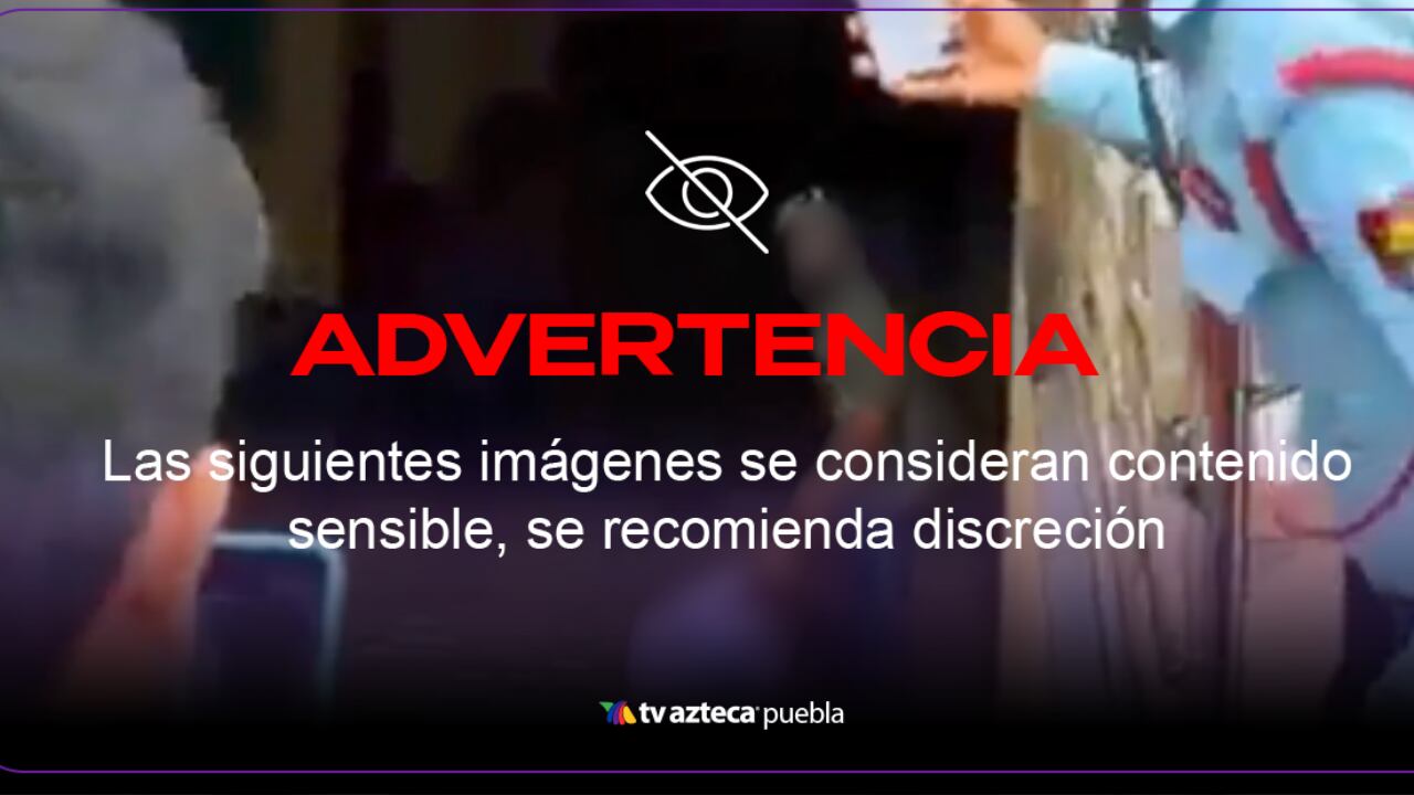 VIDEO MUY FUERTE: Captan a hombre atacando con machete a su pareja en pleno estacionamiento; le roció ácido