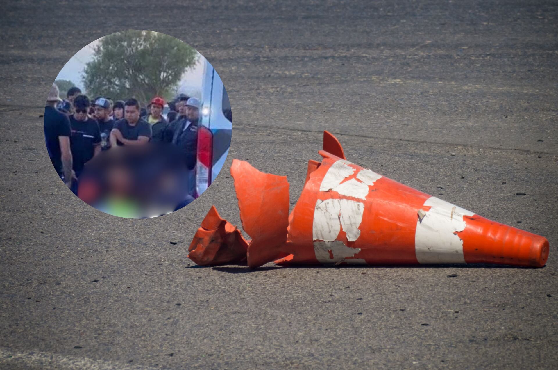 IMAGEN SENSIBLE: Espectador de CARRERA de vehículos en Puebla MUERE atropellado por participante