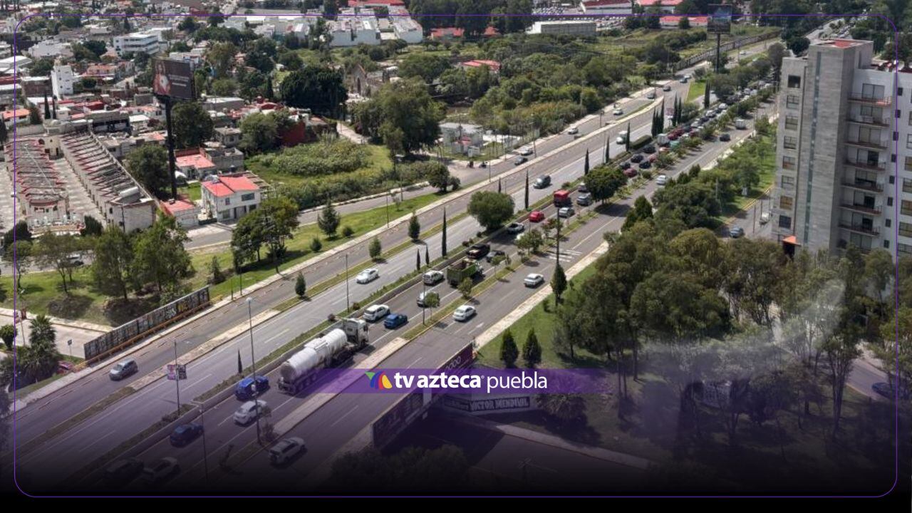VIDEO: Fuerte accidente provoca tráfico intenso en la Recta a Cholula HOY; así se ve la zona 