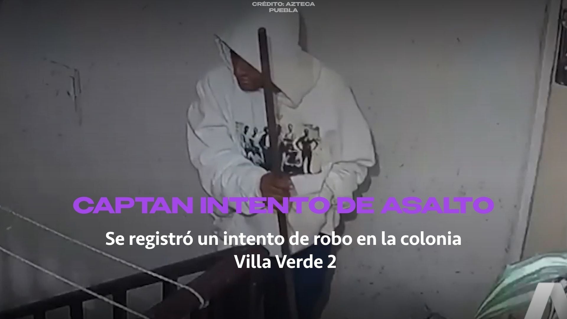 Intento de robo en colonia Villa Verde
