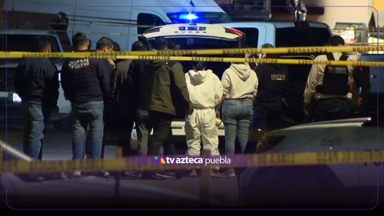 Ataque armado contra agentes de la Fiscalía de Puebla deja un auxiliar ministerial herido en la 11 Sur