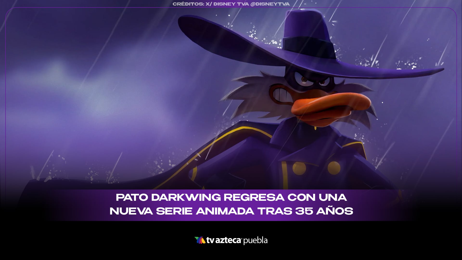 Pato Darkwing regresa con una nueva serie animada tras 35 años
