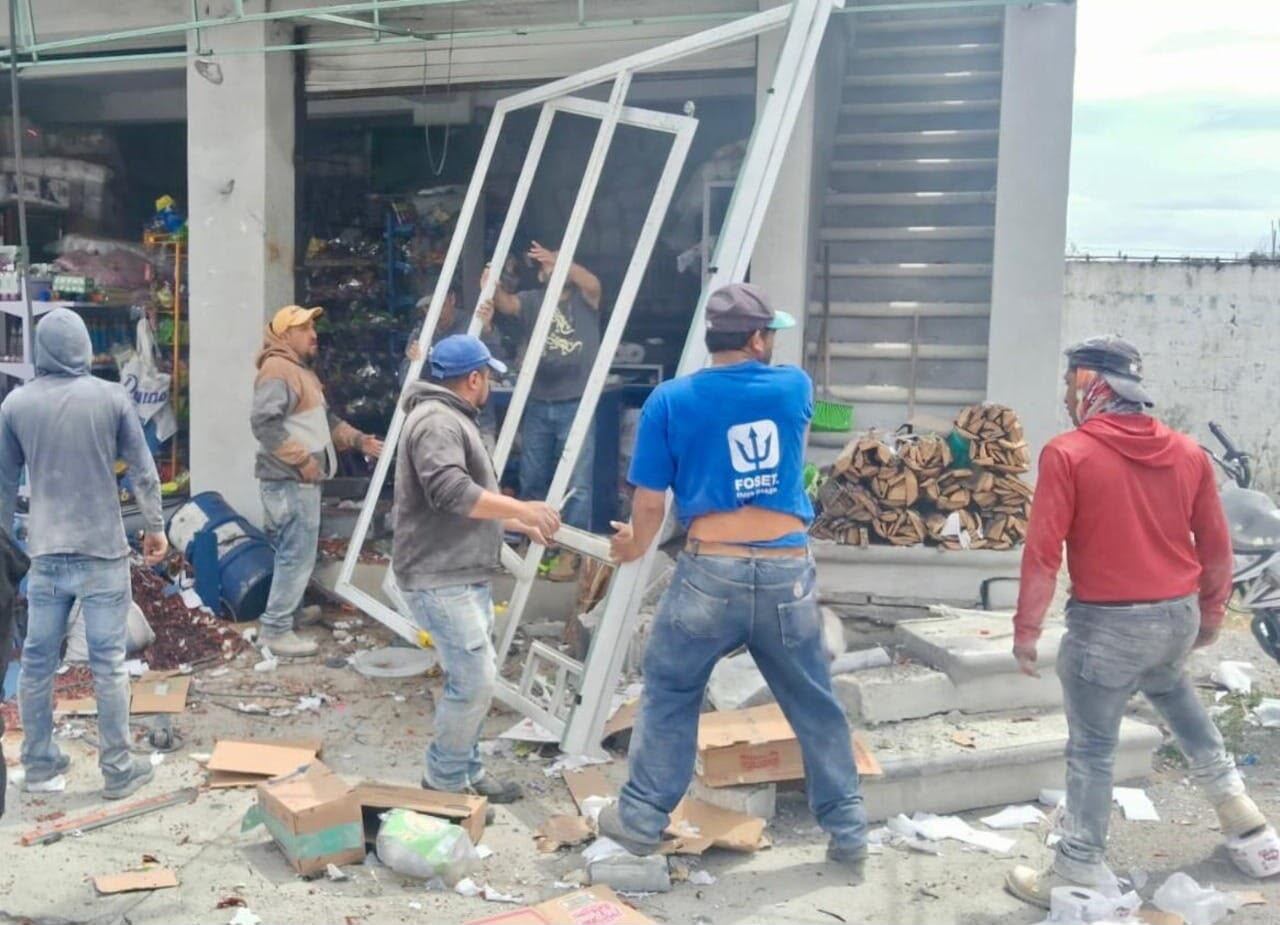 FOTOS: Explosión en negocio deja tres heridos en Cañada Morelos, Puebla HOY