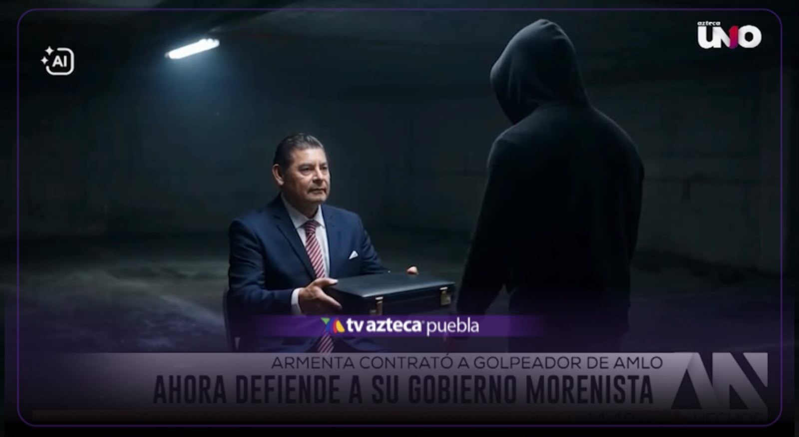 ¡Sale a la luz la traición de Alejandro Armenta hacia AMLO! El gobernador morenista de Puebla contrató a la misma empresa que atacó a López Obrador en 2018, usando ahora los bots a su beneficio