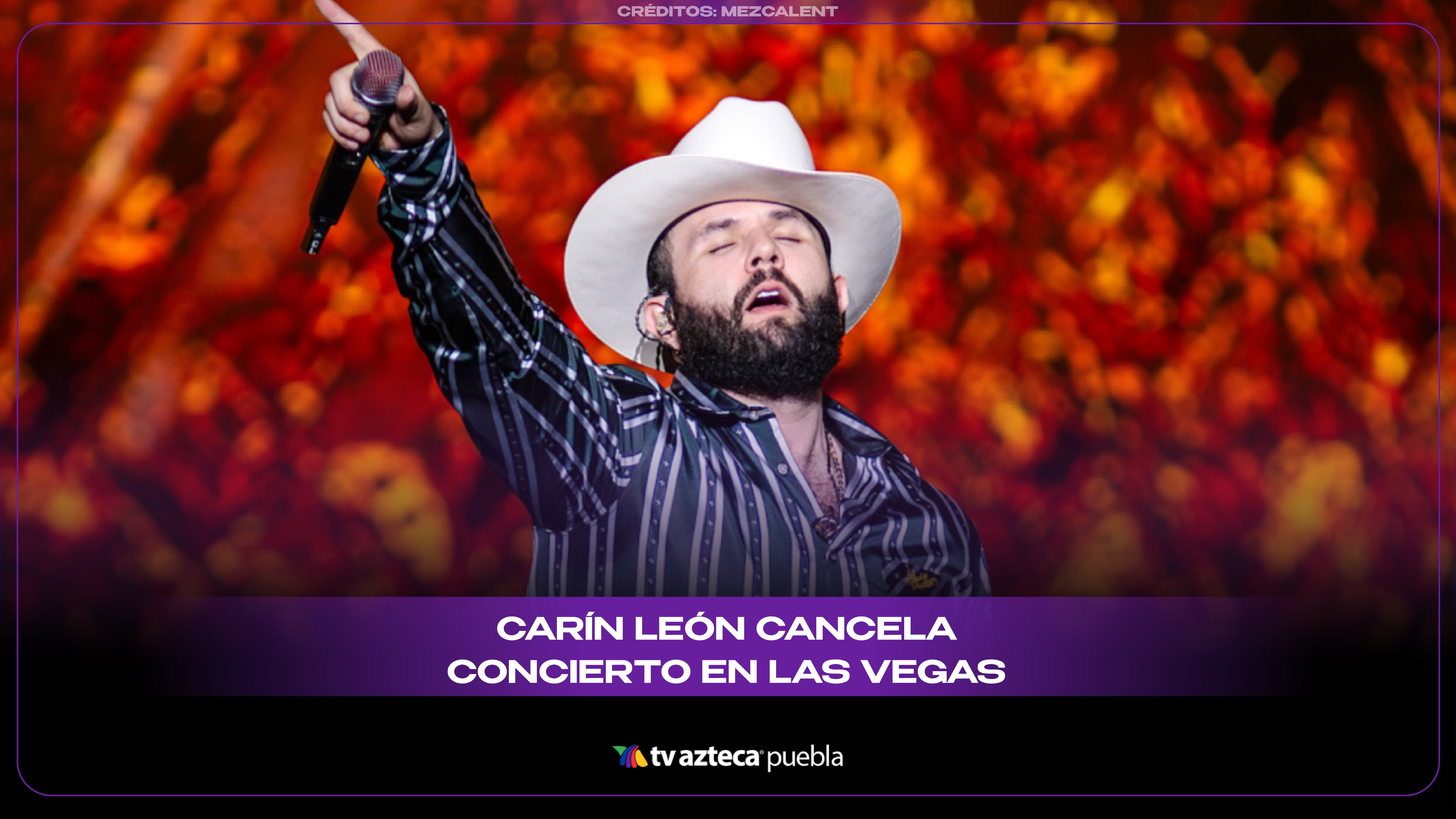 Carín León cancela concierto en Las Vegas y desata molestia entre sus fans