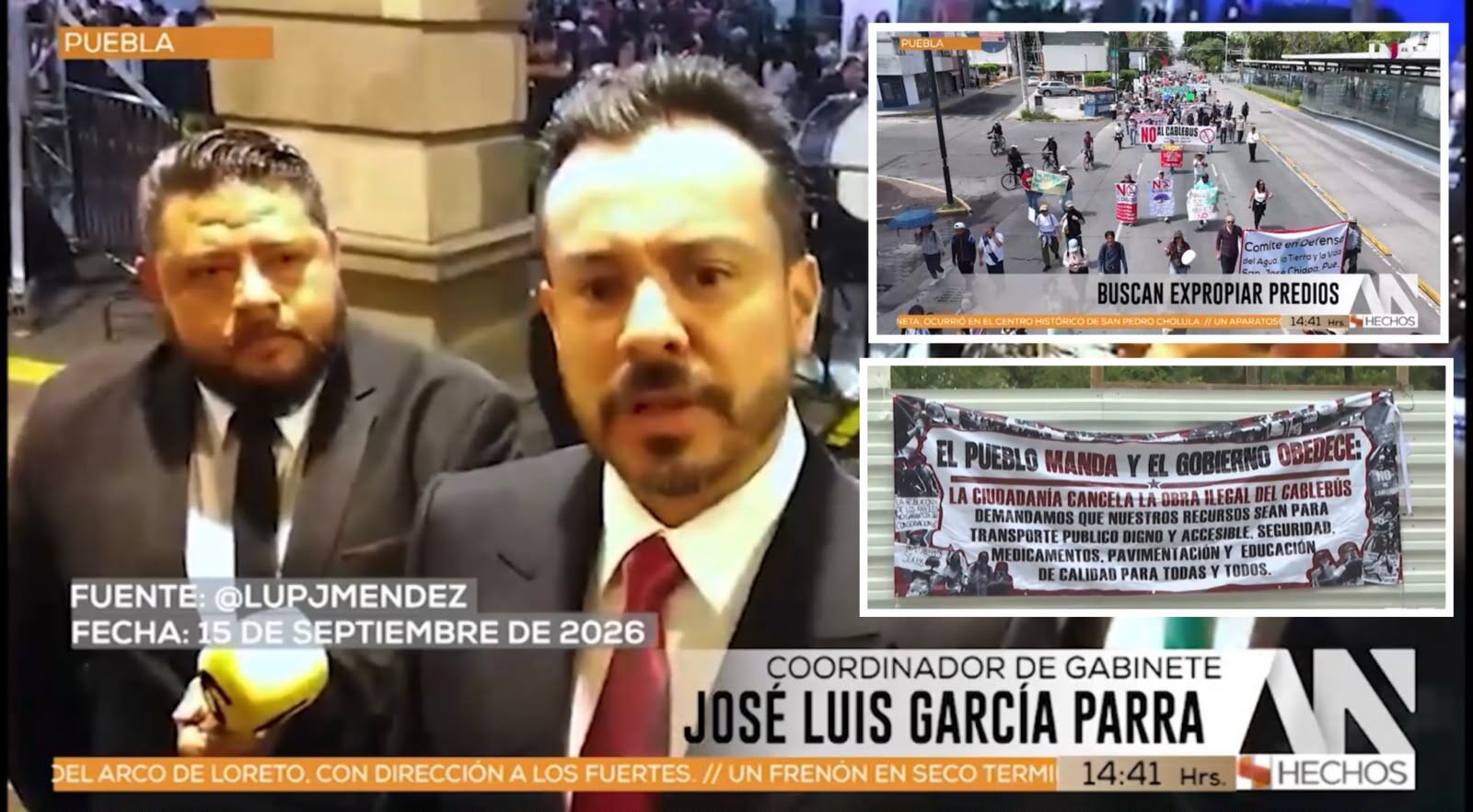 Cablebús de Alejandro Armenta: expropiaciones en puerta; acusan decisiones que podrían rozar prácticas de dictadura