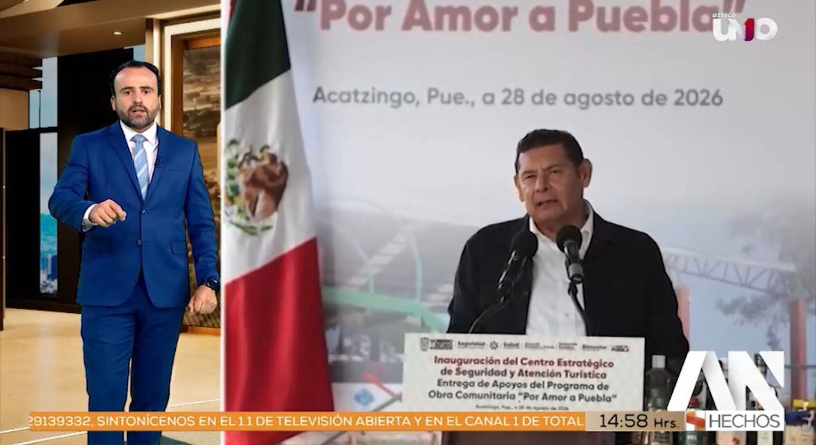 Alejandro Armenta vuelve a ATACAR a TV AZTECA y SE EQUIVOCA: El dinero público NO ES SUYO, y la libertad de prensa TAMPOCO