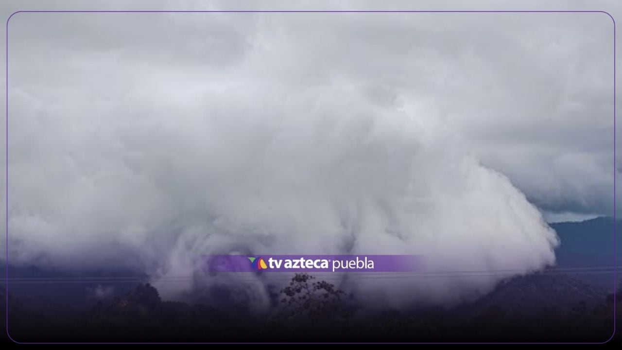 VIDEO: Captan momento en que ingresó el Frente frío 2; impresionante cortina de niebla