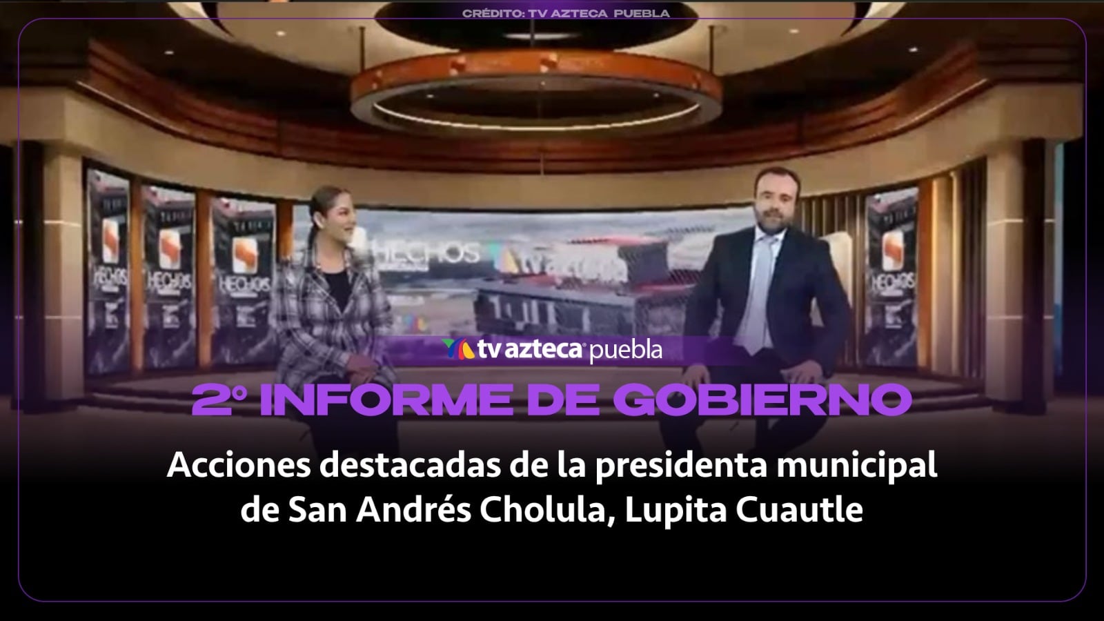 Lupita Cuautle impulsa seguridad, obras y desarrollo para San Andrés Cholula a dos años de gobierno