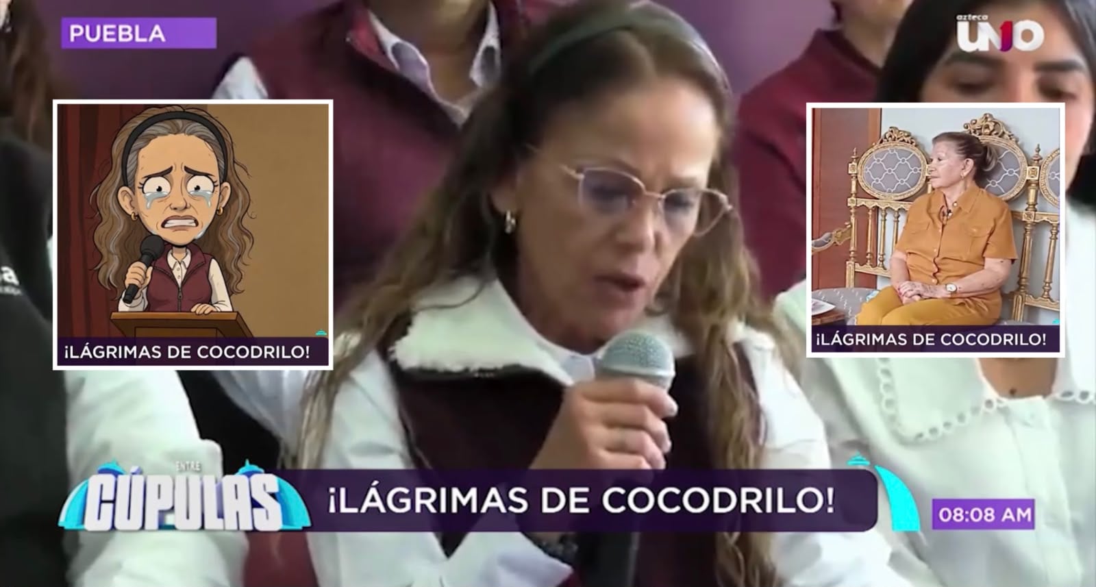 Sátira Cupulosa: Olga Lucía Romero Garci-Crespo llora al dejar Morena, pero ¿y por la herencia millonaria?