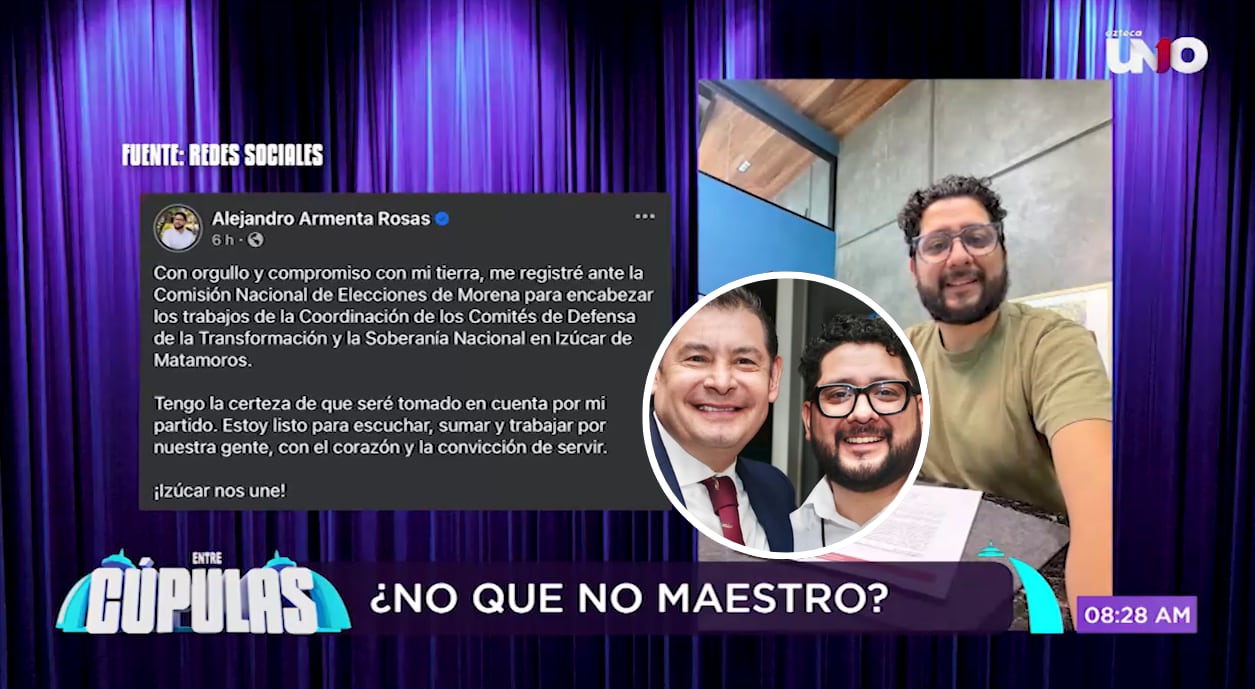 Sátira Cupulosa: ¡Que siempre sí! Alejandro Armenta Rosas, sobrino del gobernador, levanta la mano por Izúcar de Matamoros