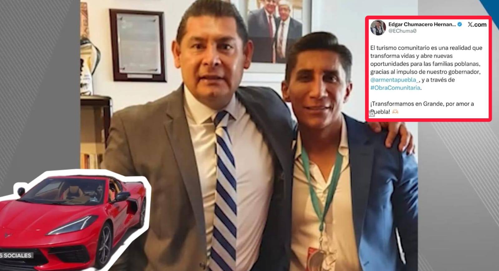 Edgar Chumacero, entre millones públicos, autos de lujo y un patrimonio sin aclarar: todo el sello de la 4T.
