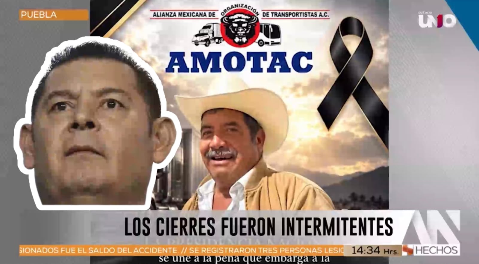 ¡Caos en Puebla! Asesinato de delegado de la AMOTAC desata bloqueos y transportistas exigen justicia al gobierno de Alejandro Armenta