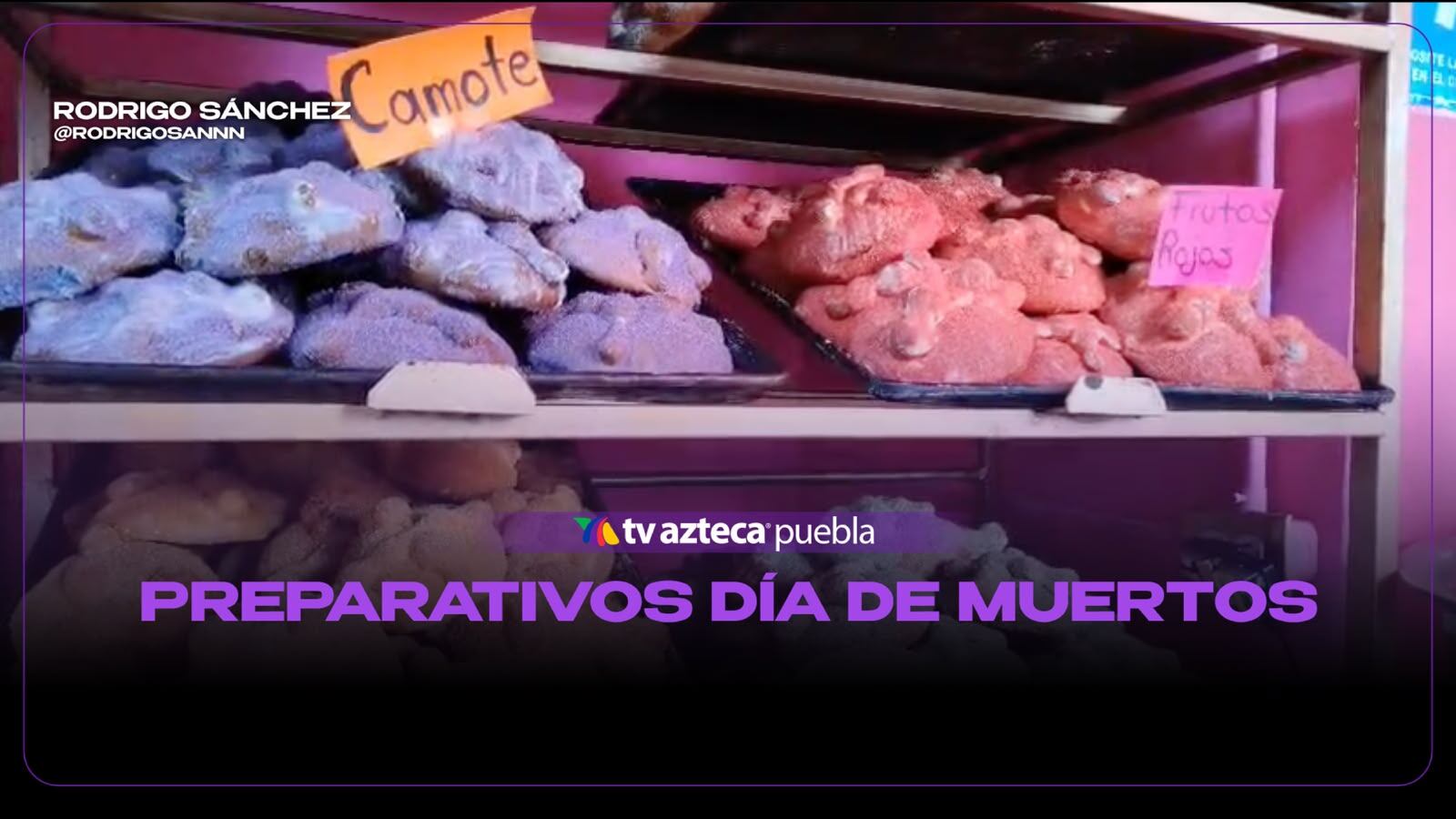 Pan de muerto de cempasúchil, mazapán y chocolate: así recibe Puebla el mes de octubre