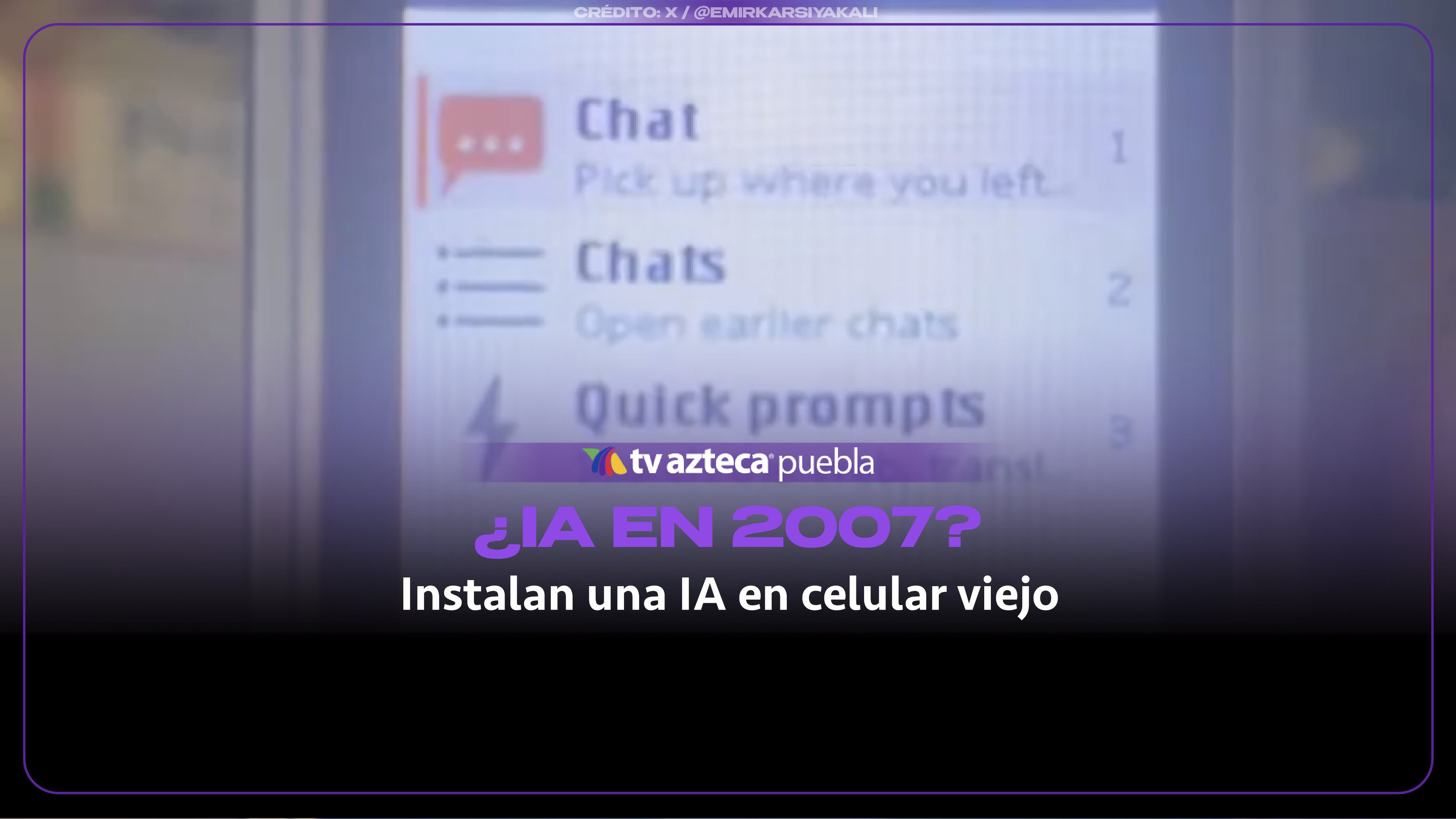 Desarrollador logra ejecutar inteligencia artificial en un clásico celular de 2007