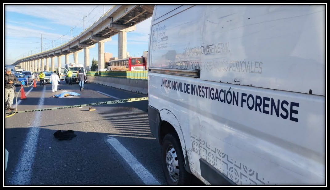 VIDEO: Cierre en la autopista México-Puebla por muerte de una persona hoy; vías alternas