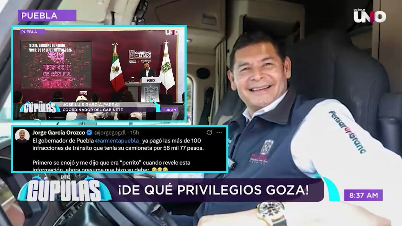 Sátira Cupulosa: ¡QUÉ TIERNO! José Luis García Parra sale en defensa de Alejandro Armenta y presume pago de $56 mil por sus fotomultas