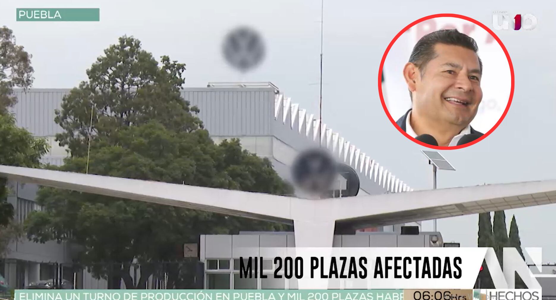 Volkswagen elimina turno y afecta mil 200 plazas en Puebla; gobierno de Armenta guarda silencio  