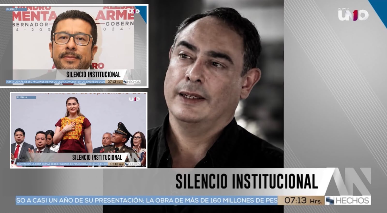 Fiscal general Idamis Pastor y secretario Alejandro Espidio evaden a la prensa tras muerte de Rubén Curiel