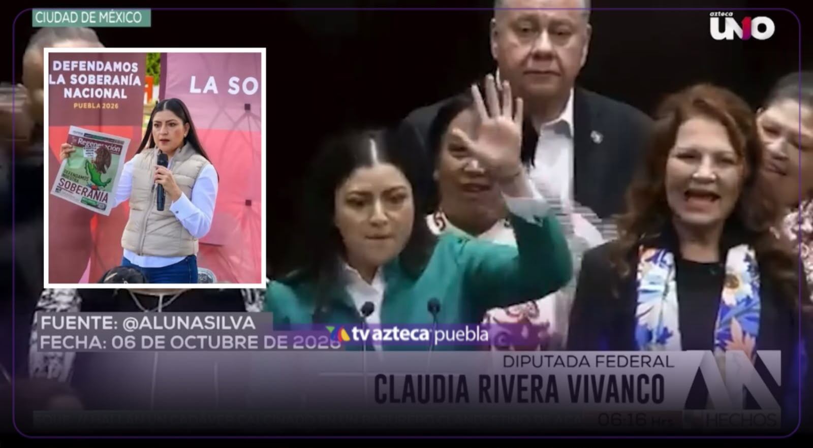 ¡La traicionó el SUBCONSCIENTE! Diputada de Morena, Claudia Rivera Vivanco dice “a favor del huachicol fiscal” durante debate de Ley Aduanera