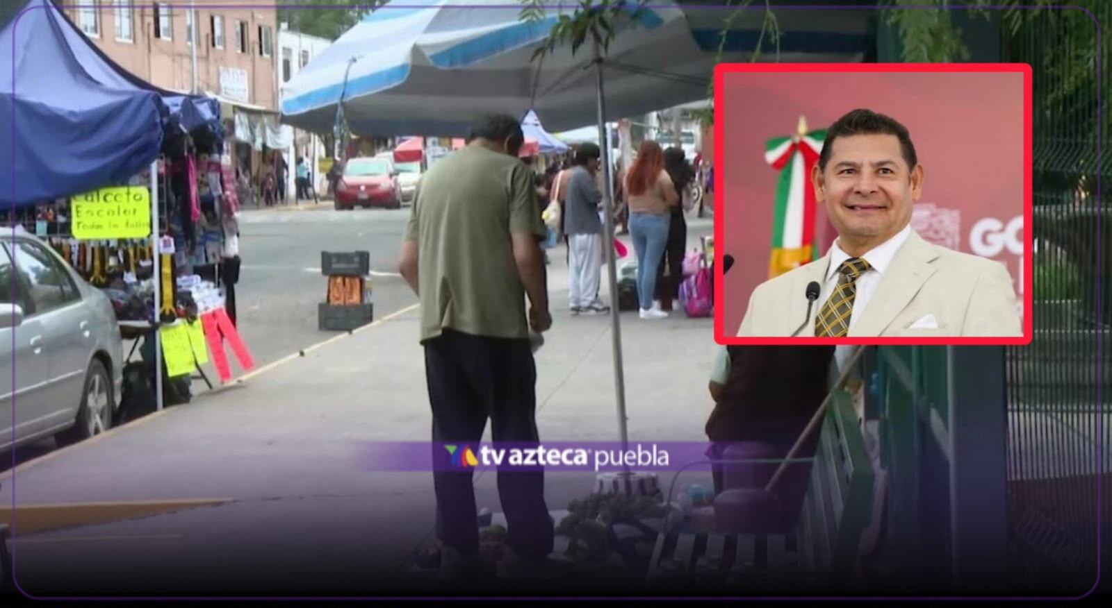Alejandro Armenta presume economía en Puebla mientras familias, así como pequeños y grandes negocios, sobreviven ante crisis de dinero