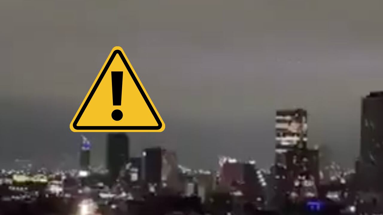 VIDEO DE IMPACTO: Captan impresionante destello en el cielo de la CDMX ¿Son las LUCES DE TERREMOTO?