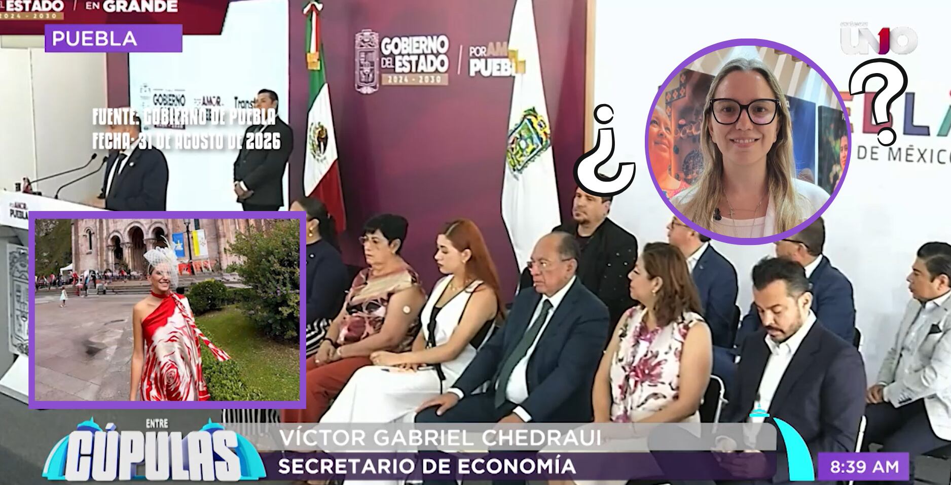 Sátira Cupulosa: ¡Qué casualidad! Presentan una disque estrategia para atraer turismo a Puebla y la secretaria de Turismo, Carla López-Malo, ni sus luces.