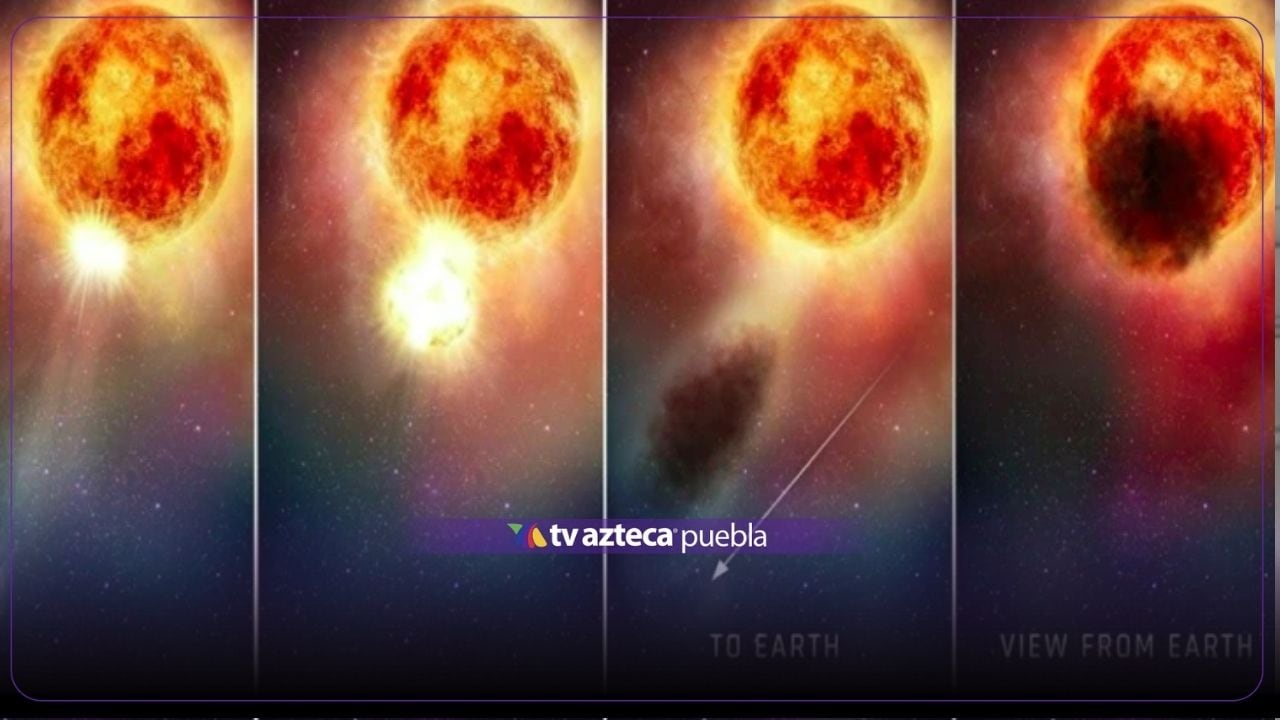 Así podrás ver la estrella Betelgeuse y su alineación con la Luna desde Puebla